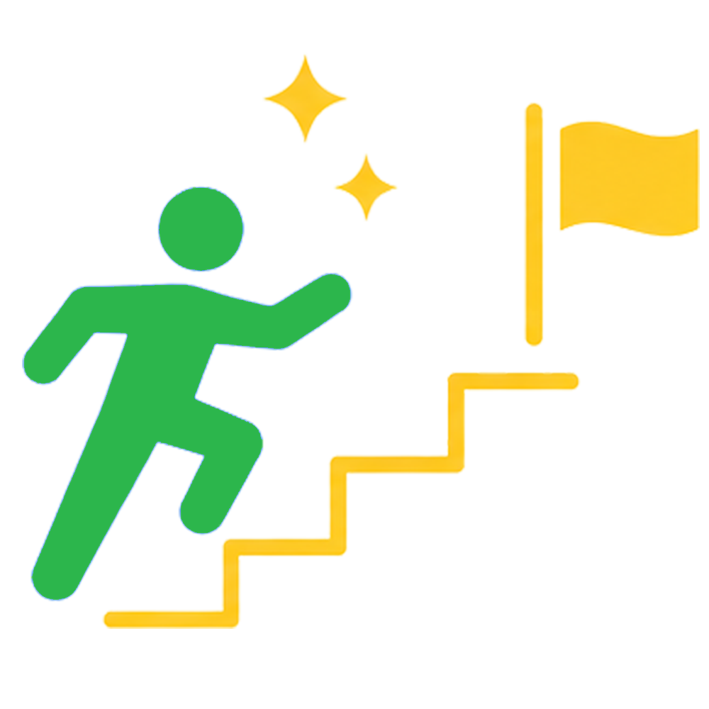 やり抜くアイコン